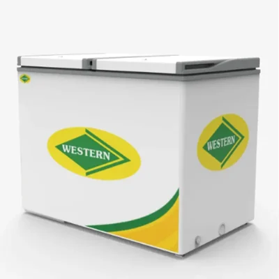 WESTERN 367L (Freezer- 162 L / Cooler-205 L) Double Door Combined Deep Freezer, B425H220 with 4 Years Warranty