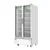 WESTERN 908L Double Door Visi Cooler, SRC1050HC-GL for Commercial Outlets and Supermarkets