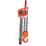 Ferreterro 5 ton Chain Pulley Block (Gold) With 10 mm Load Chain - Double Fall (ISI Marked)