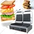 Commercial Electric Double Head Sandwich Griller 3600W