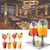 16 Litre (8+8 L) Double Jar Multipurpose Juice Dispenser with Ice Tube for Keeping Liquid Cold