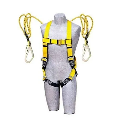 Chandok Full Body Safety Harness, Scaffolding Hook & Double Lanyard