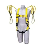 Chandok Full Body Safety Harness, Scaffolding Hook & Double Lanyard