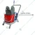 Heavy Duty 34 Liters Double Mop Wringer Trolley With Down Press