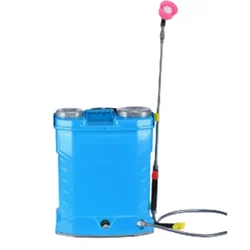 Heavy Duty 20 L Double Motor Battery Operated Knapsack Sprayer With 12V 12 Ah battery