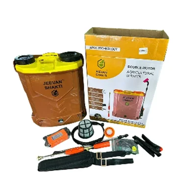 Jeevan Shakti 12 V 12 Ah 20L Double Motor Battery Sprayer for Agriculture and Garden use(Swan Model)