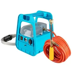 ASPEE Turbo Mini, 12V/14Ah Portable Double Motor Sprayer With Spray Gun and 15 Meter Hose Pipe 