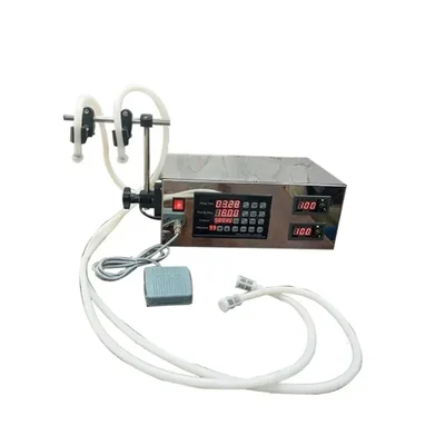 WP Double Head Semi Automatic 10ml to 5000 ml Digital Liquid Filling Machine