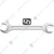 Inder 6x7-16x17mm Double Open End CRV Spanner Set ISI Mark P-821A