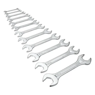 Jhalani 12 / 121 M Double Open End Spanner 12 Pcs Set (6x7 mm to 30x32 mm)