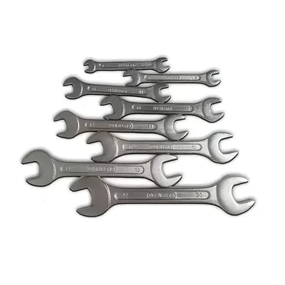 DE NEERS 8 Pcs 12-8m Double Open End Spanners