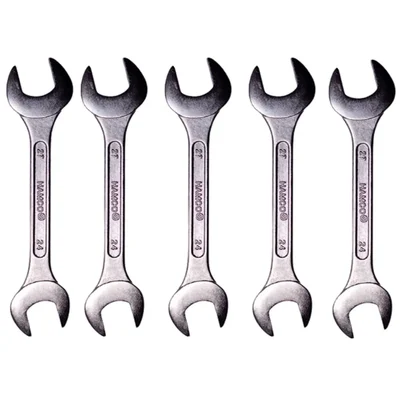 Hamco Double Open end Spanners - 24MM X 27MM - 5pc Box