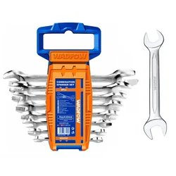 Wadfow Double open end spanner set 6Χ7 - 20Χ22 (WDS2208)