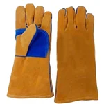 Premium Quality Heavy Duty Thermal Insulated Welding Gloves with Double Reinforced Palm and Inner Cotton Lining (Extra Weld)