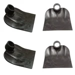 4 Pieces of Cow Dung Favada(Spade) of Polypropylene Fiber without Handle, 5Kg Holding Capacity