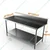 SS 60x24x34 Inches Multipurpose Rectangular Work Table with Under Shelf and 4 inch Backsplash