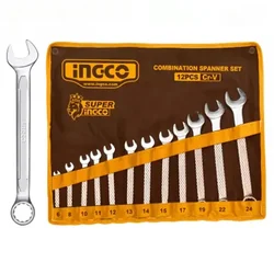 INGCO Double Sided Combination Wrench  (Pack of 1) Be the first to Review this product (HKSPA1142)