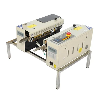 SMART PACK Band Sealer Machine for Double Side Packaging of LD, Laminated and PP Pouch