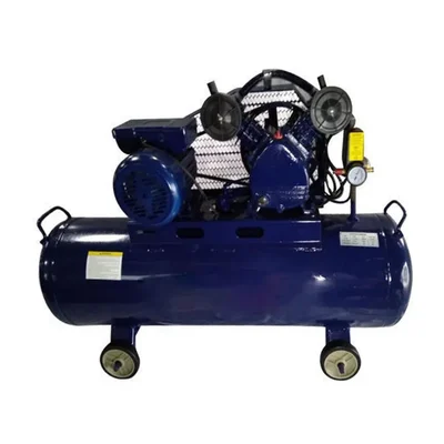 Heavy Duty 250L Three Phase Belt Driven Air Compressor, 5 HP Motor Power