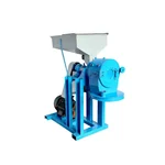 Double Stage Box Type Flour Mill/Pulverizer Machine 60kg/hr, Without Motor