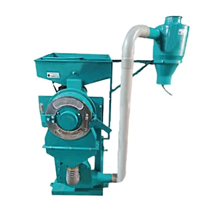 20 HP Heavy Duty Double Stage Pulverizer Machine with Cyclone and 200-230 kg/hr Output Capacity
