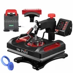 MY PRINT DTF Printing With Double Heating Tube Heat Press Machine