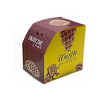 Designer, Premium Double Waffle Box for Indoor and Outdoor Events(Pack-100 Pcs)