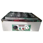 Heavy Duty 12 Holes Rectangular Double Wall with Thermostatic Control Water Bath