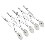 Stainless Steel Expandable 5 Wheel Dough Cutter for Pastry,Pizza, Pasta, Cakes & Cookies
