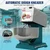 Microactive 50 Kg Dough Kneader 2 Hp Motor for Wheat/Besan/Maida With SS Bowl & Beater For Hotel, Bakery Uses