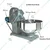 40 Kg Dough Mixer with 3hp Motor for Kneading all kinds of Flour(Atta) or Maida