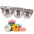 Alloy Steel 3 Sizes Doughnut Cutter for Baking Purpose
