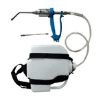 Drenching Gun Veterinary Adjustable Continuous Vaccine Injector Dosage for Animals With 5 Litre Bottle