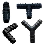 Combo Pack of Straight, Elbow, Tee and Y Joiner (50 pcs Each) for Drip Irrigation