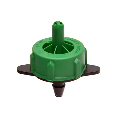 AgriVision 14 LPH Drip Irrigation Dripper (200Pcs) Fixed Flow Rate HDPE Emitter for Kitchen Garden, Pots & Farmland