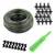 Siddhi 4 mm Diameter, 100 meter Long Feeder Line Pipe for Drip Irrigation with Pin Connector, Dummy Hole and Punch Tool