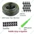 Siddhi 4 mm Diameter, 100 meter Long Feeder Line Pipe for Drip Irrigation with Pin Connector, Dummy Hole and Punch Tool
