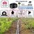 Kamal Agrotech Drip Irrigation Kit for Home Garden, Farming, Agriculture (Drip Irrigation Kit for 150 Plants)
