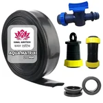 Kamal Agrotech Drip Irrigation Kit With 20mm Width, 200 Meter length Rain Pipe, Tap, Endcap, Joiner and Washer
