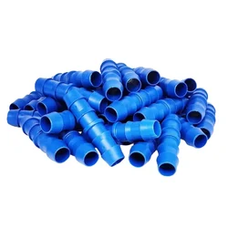 16 mm Inline Pipe Joiner/Connector/Drip Joiner Connector for Drip Irrigation (Pack of 100)