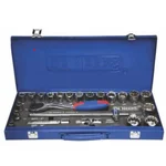 De- Neers 1/2Inch Drive Bi-Hexagonal Socket set (DN-24M-BH-BMC)