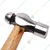 Heavy duty 100gm Drop Forged Ball Pein hammer with Wooden Handle