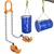Heavy Duty 1 meter * 6 mm Drum Lifting Chain for Forklift Barrel Oil Drum(Capacity-0.5 Ton)