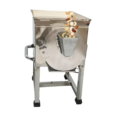 Vinayak Machines 30 Kg/hr Stainless Steel Body Dry Fruit Cutting Machine with 1HP Motor