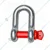 Heavy Duty G80 Alloy Steel 4.75 Ton Screw Pin Type D Shackle For Lifting (Pack Of 7)