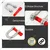 Heavy Duty G80 Alloy Steel 4.75 Ton Screw Pin Type D Shackle For Lifting (Pack Of 7)