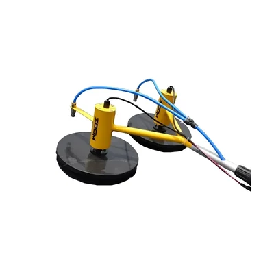 Dual Motorized Solar Panel Wet Cleaning Brush With 6 Mtr Telescopic Pole with battery by Zoom solar