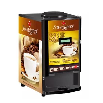 Fully Automatic 2 Lane 2000W Coffee Vending Machine with One-Touch Operation For Offices, Shops, Cafes