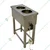 Gurubhai 24 x 12 x 32 inch 2 Pot Electric Operated Bain Marie