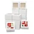 100 Pcs, 5 x 5 x 2 Inch 320 GSM Duplex Cake Box for Cookies, Pastries, Mini Cakes, Donuts, Pie Slices